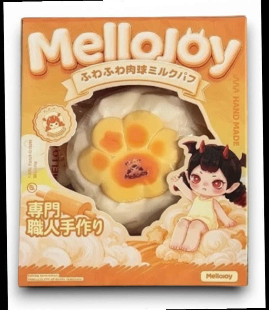 メロジョイ 肉球の正式名は「ふわふわ肉球ミルクパフ」|品番Z078-1・感触・サイズ